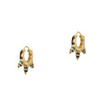 Jardin Spiked Huggie Hoops