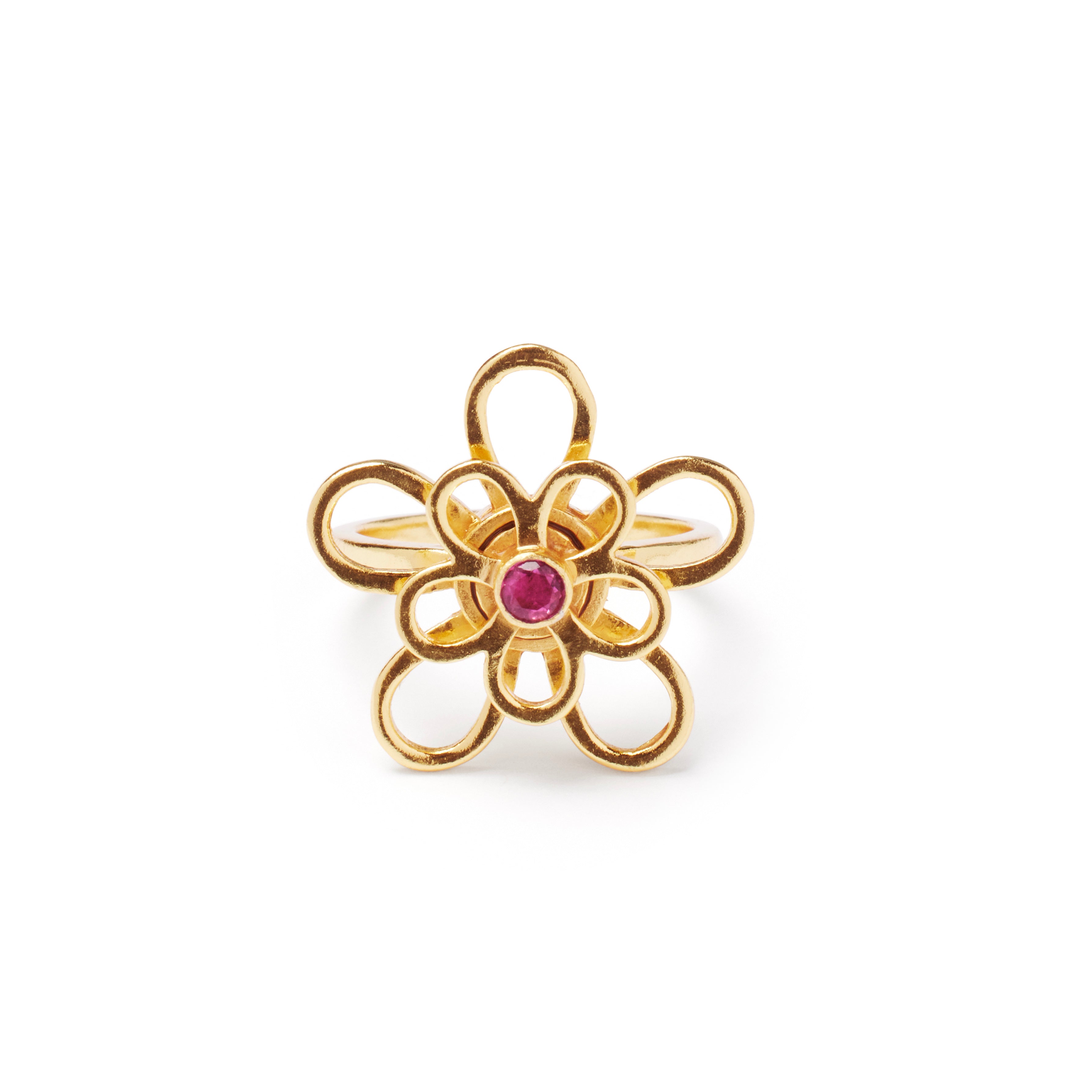 Daisy Spinner Ring